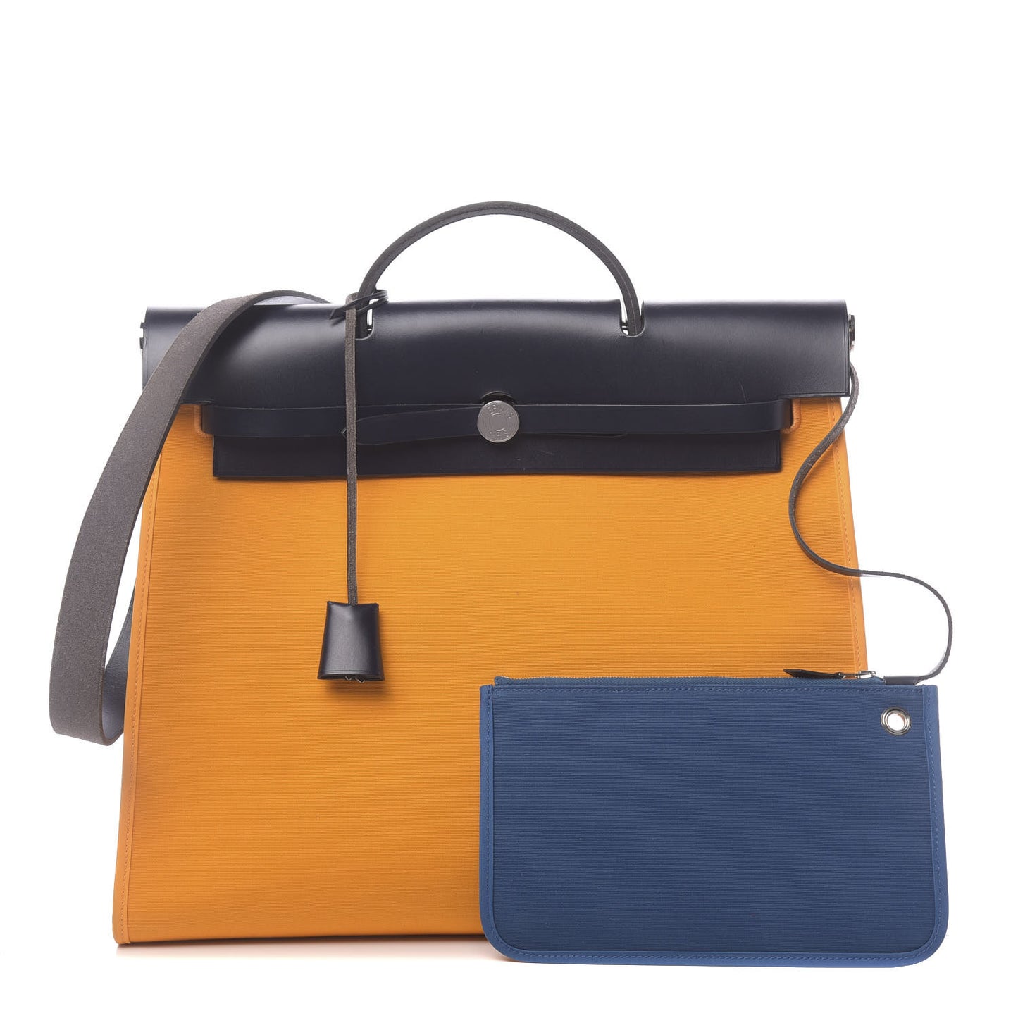 Vache Hunter Toile Herbag Zip 39 MM Jaune D'or Bleu Izmir Bleu Royale