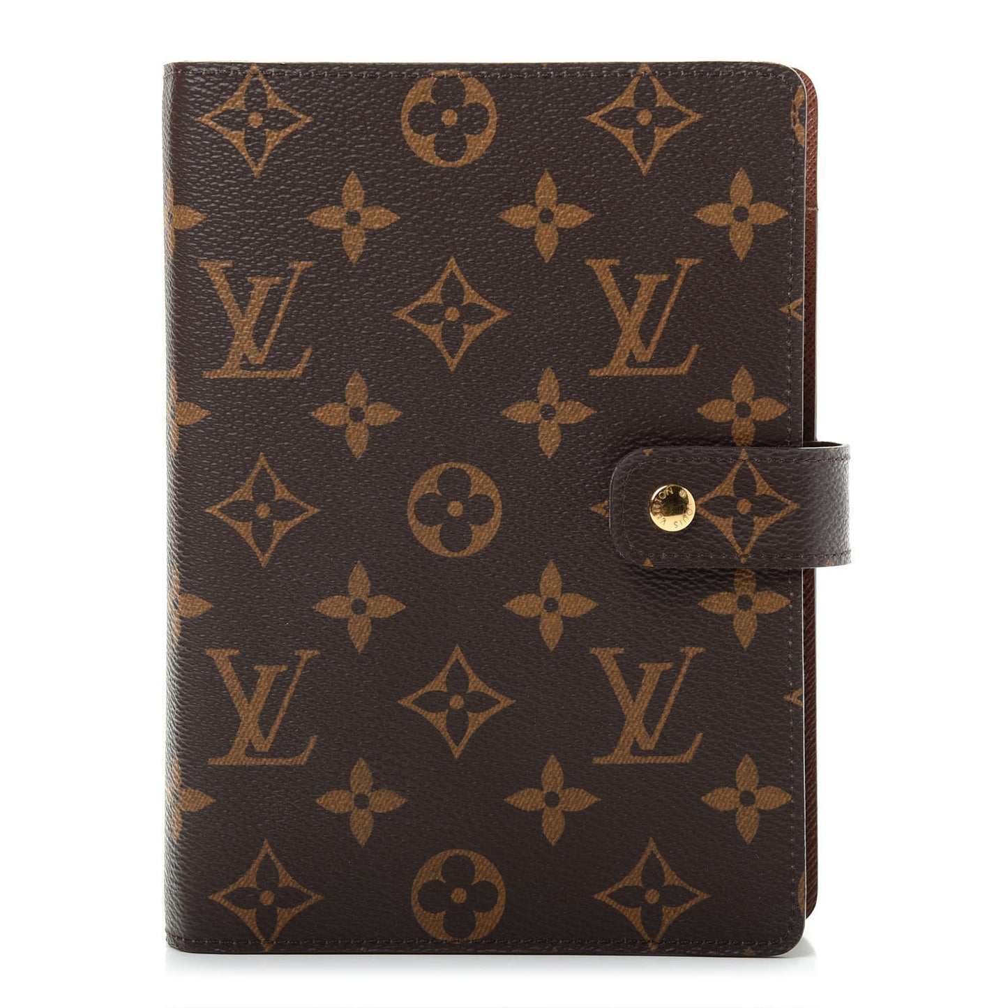 Monogram Medium Ring Agenda Cover