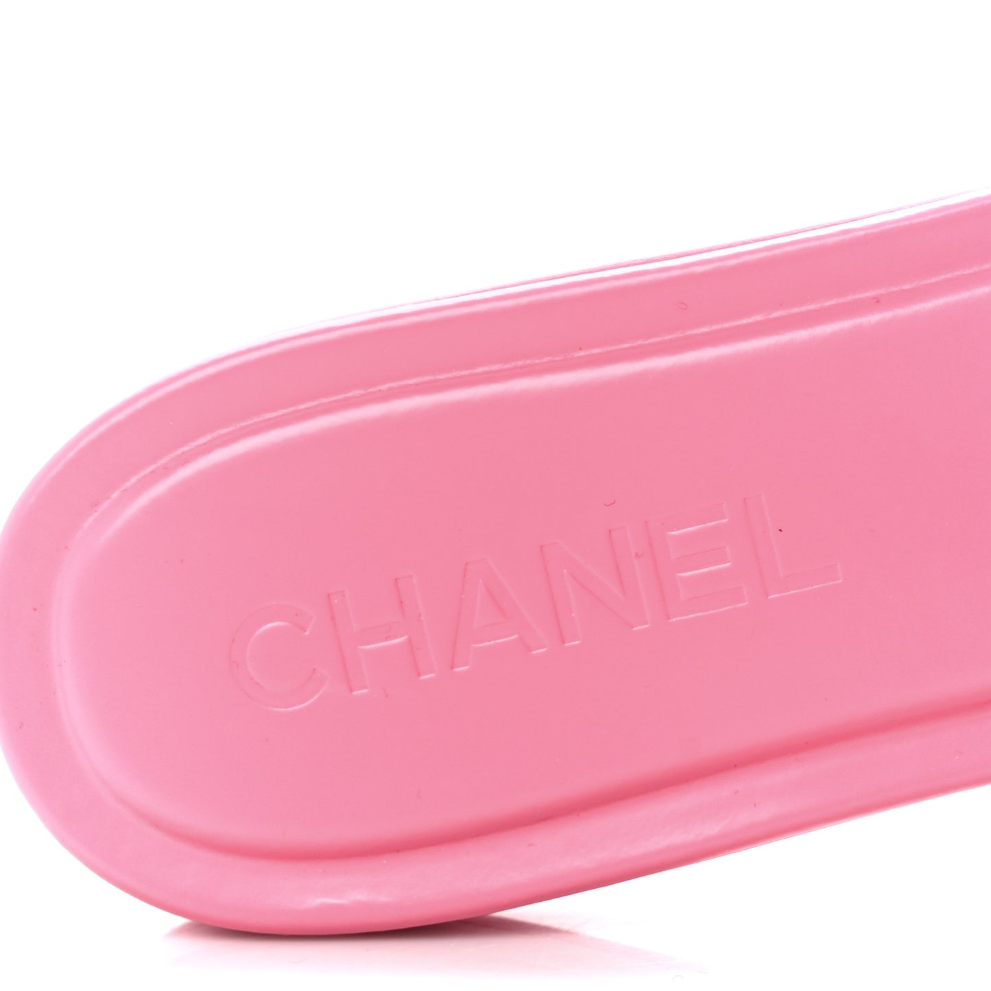 Calfskin Patent Calfskin Logo Mules 41 Pink Black
