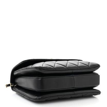 Chanel Lambskin Quilted Small Trendy CC Dual Handle Flap Bag Black 4 of 11