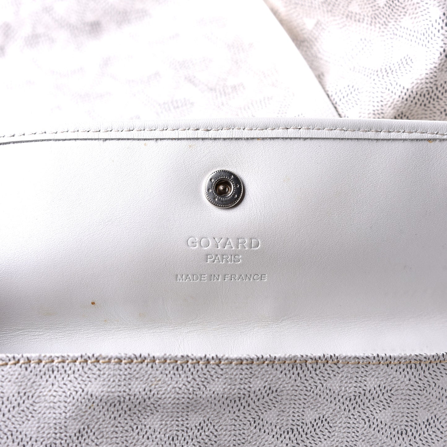 Goyardine Saint Louis GM White
