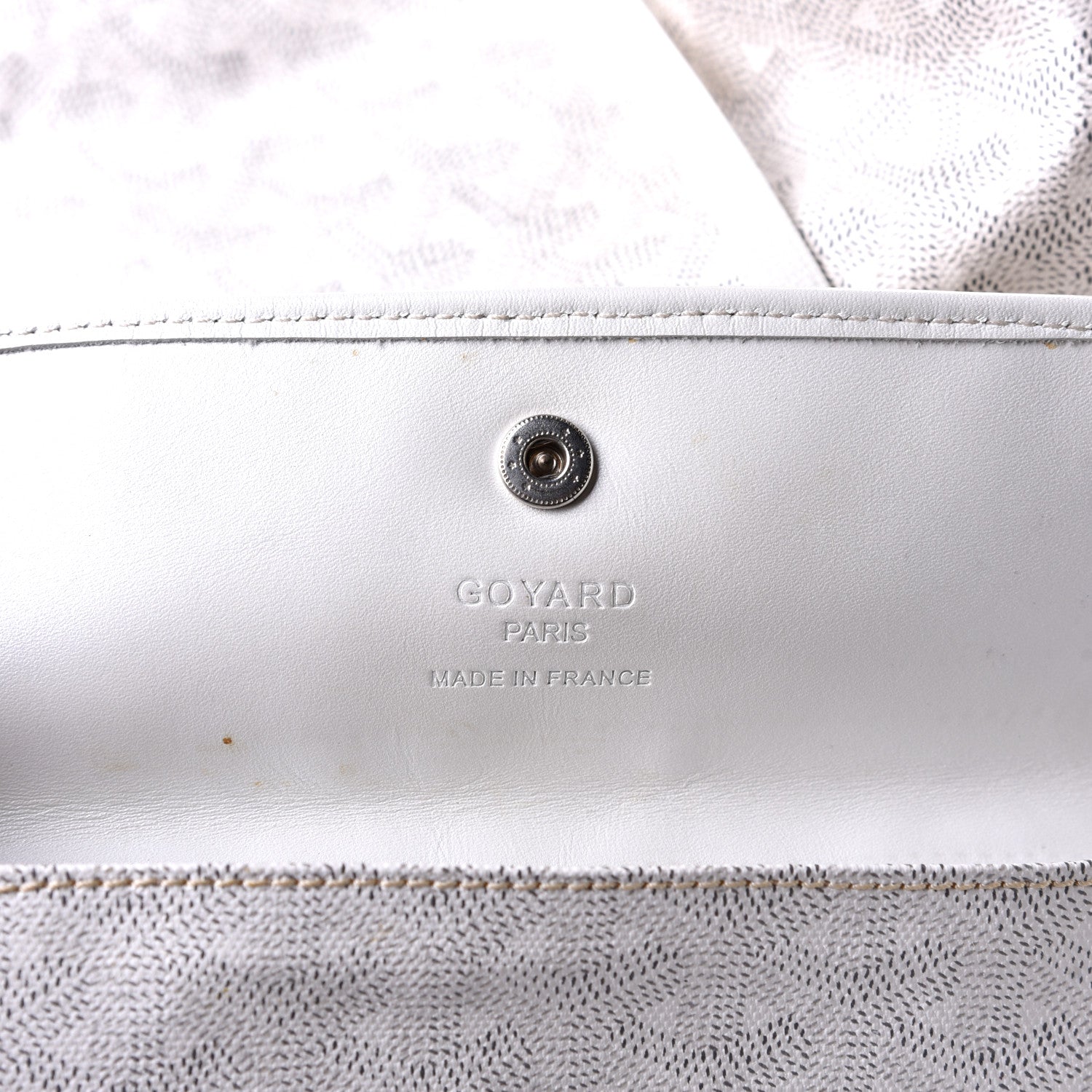 Goyard Goyardine Saint Louis GM White 6 of 6