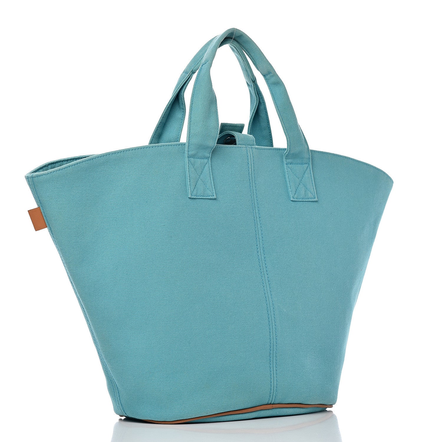 Hermes Canvas Beach Tote 4 of 22