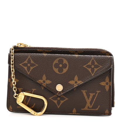 Louis Vuitton Monogram Recto Verso Card Holder Black 1 of 6