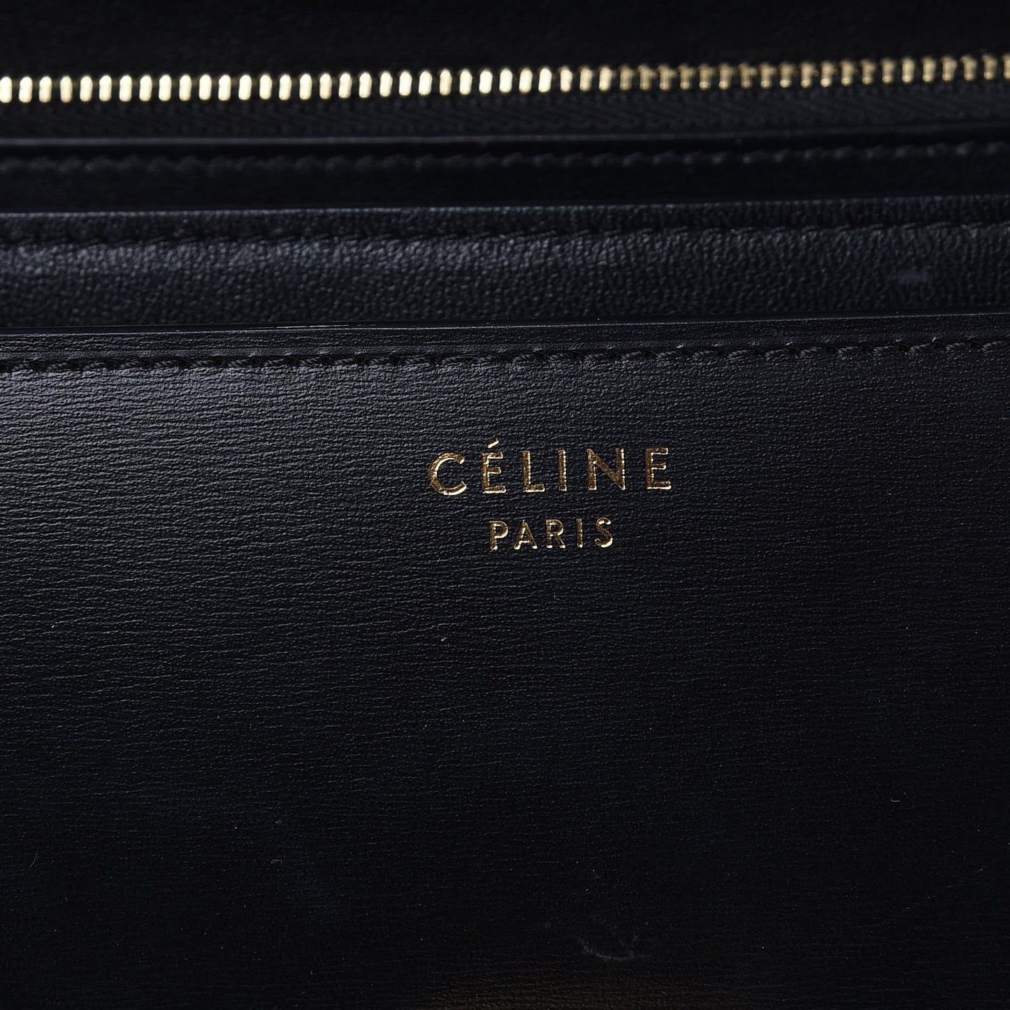 Box Calfskin Medium Classic Box Flap Bag Black
