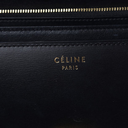 Celine Box Calfskin Medium Classic Box Flap Bag Black 6 of 13