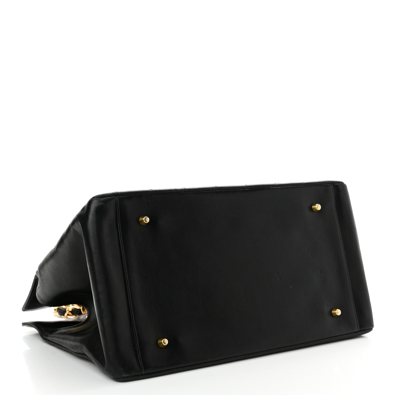 Chanel Lambskin Quilted Timeless CC Tote Black 4 of 19