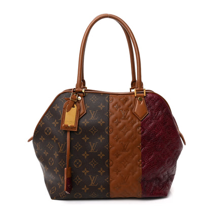 Louis Vuitton Monogram Stripes Medium Bag Bordeaux 1 of 10