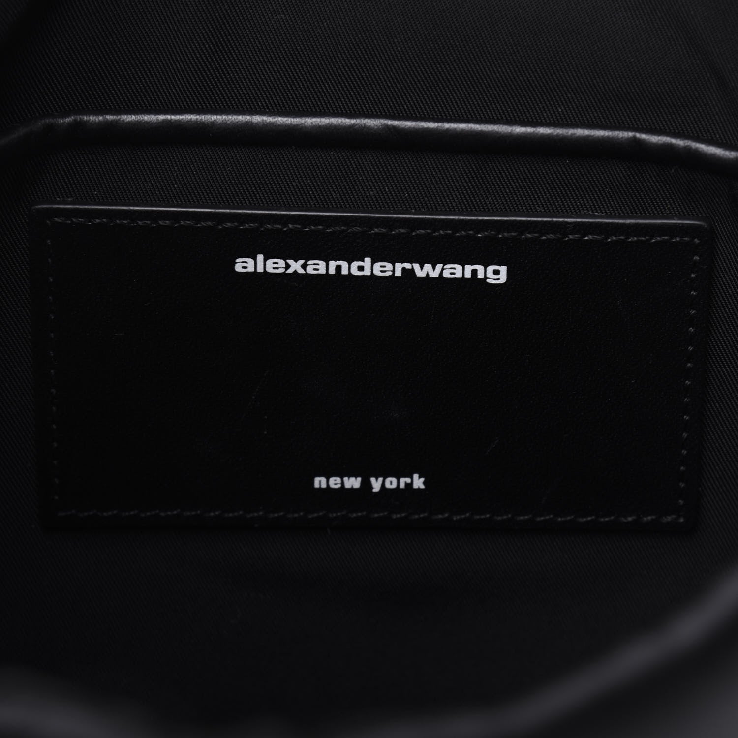 Alexander Wang Satin Ryan Bag Black 6 of 13