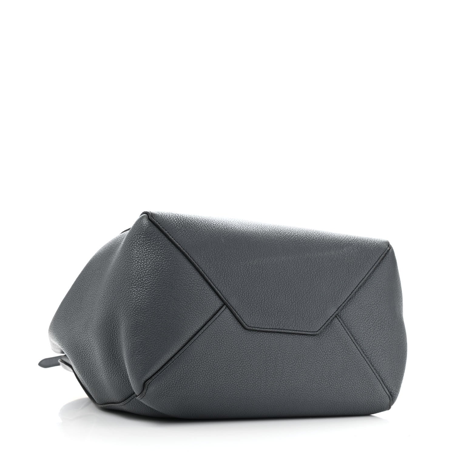 Celine Soft Grained Calfskin Small Belt Cabas Phantom Slate 4 of 13