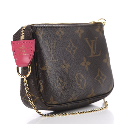 Louis Vuitton Monogram 2020 Christmas Animation Roller Coaster Mini Pochette Accessories Pivoine 3 of 11