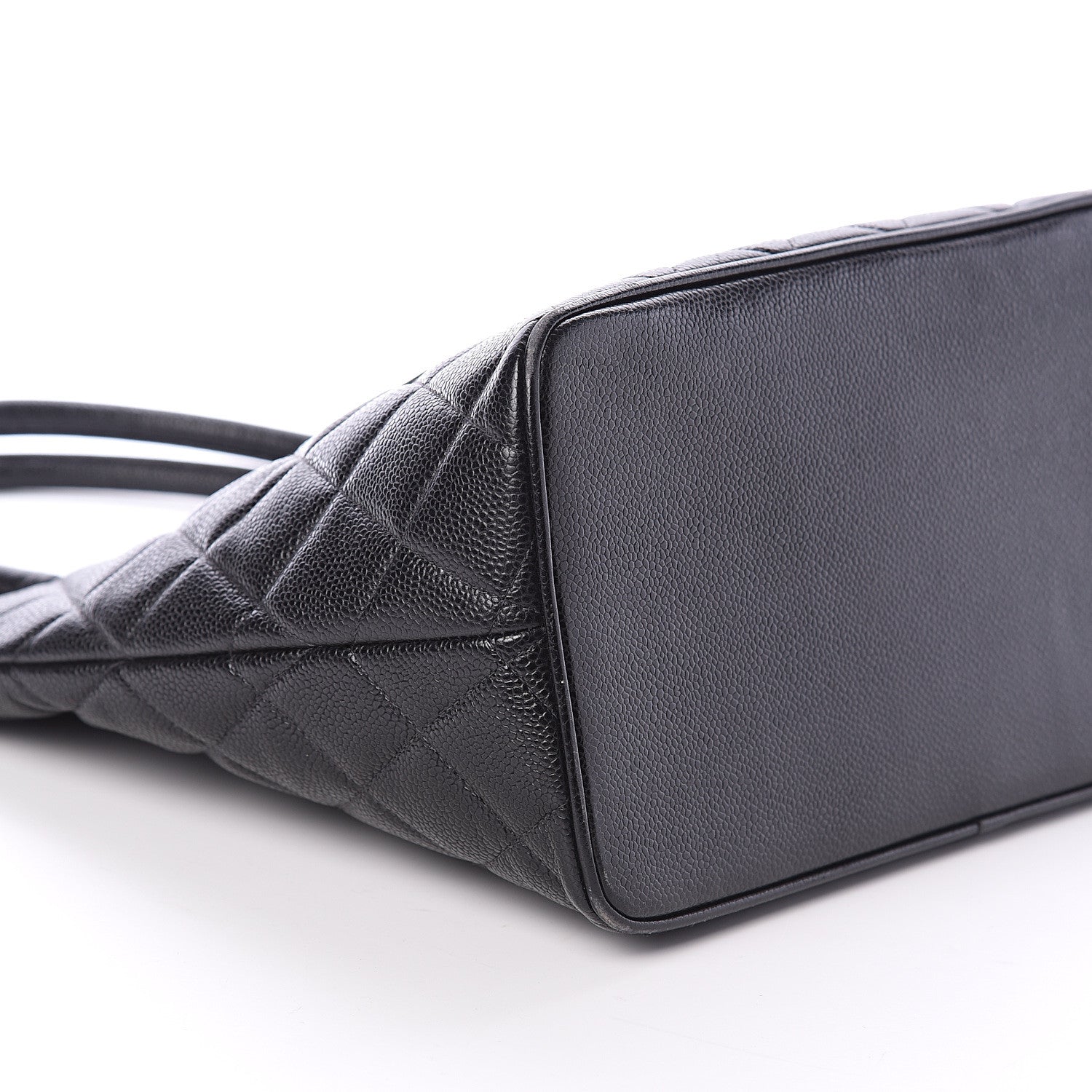 Chanel Caviar Quilted Medallion Tote Black 8 of 9