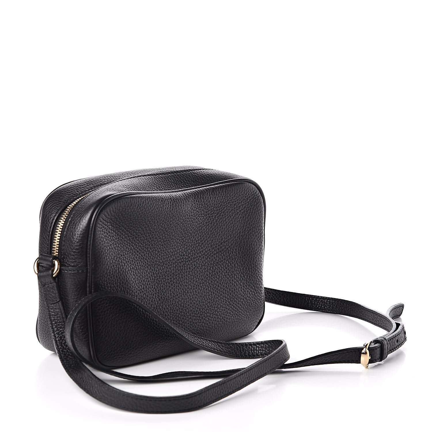 Gucci Pebbled Calfskin Small Soho Disco Bag Black 3 of 10