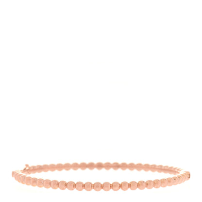 Van Cleef & Arpels 18K Rose Gold Perlee Pearls of Gold Bracelet M 3 of 4