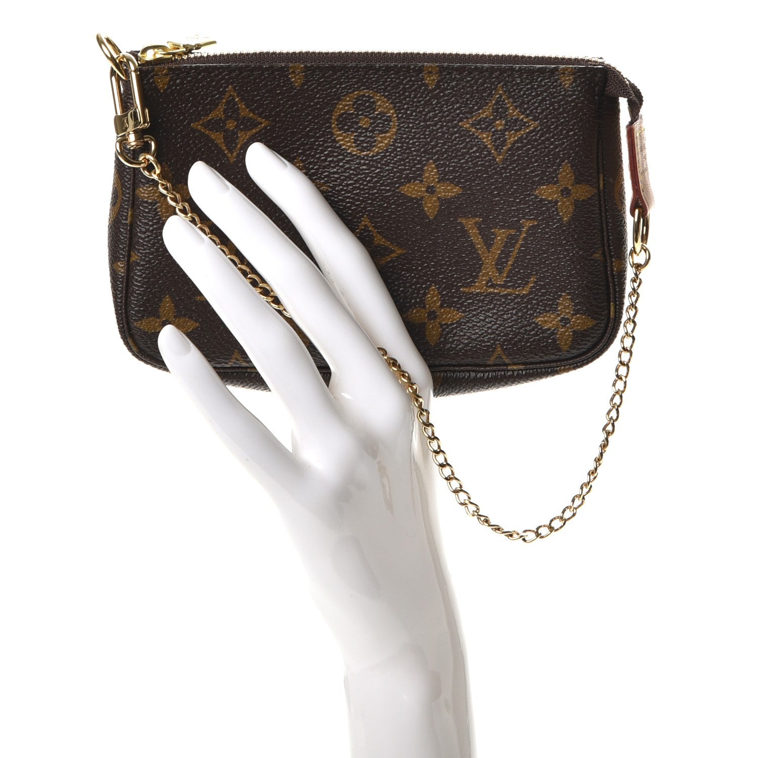 Louis Vuitton Monogram Mini Pochette Accessories 2 of 8