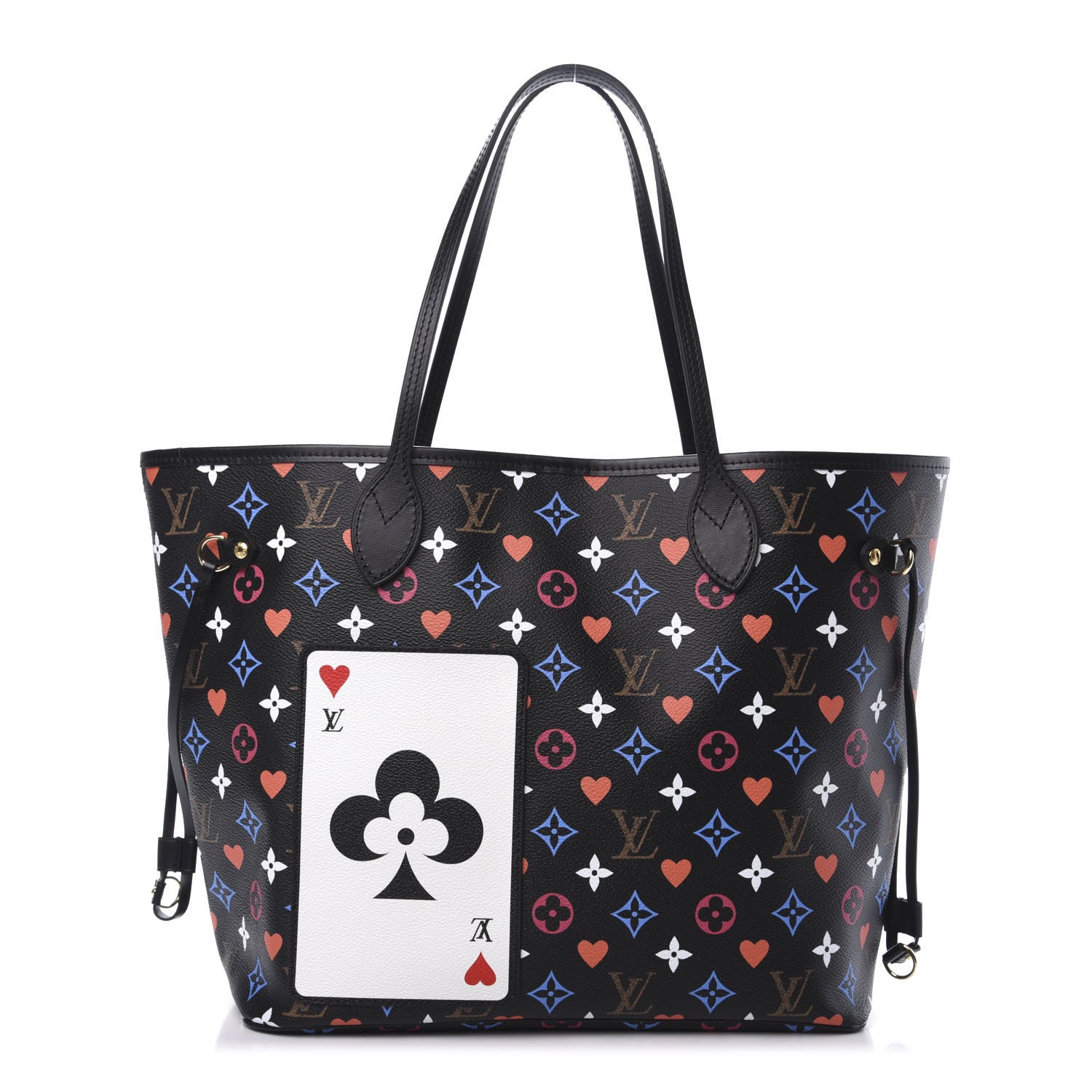 Louis Vuitton Game On Neverfull MM Black 1 of 10