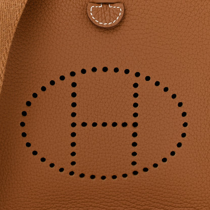 Hermes Taurillon Clemence Evelyne TPM Gold 8 of 11
