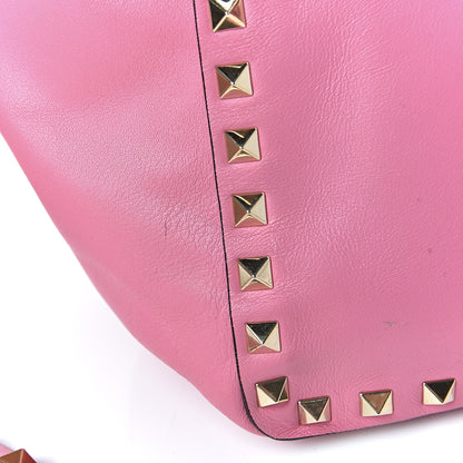 Valentino Garavani Vitello Small Rockstud Tote Ninphea 16 of 16