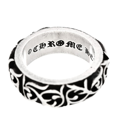 Chrome Hearts Sterling Silver Vine Band Ring 57 8 4 of 6
