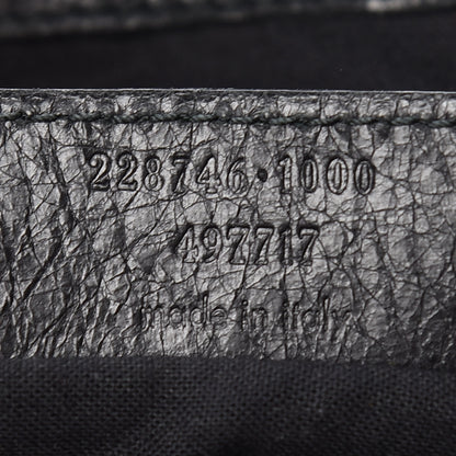 Balenciaga Agneau Classic Hardware Pompon Black 9 of 10