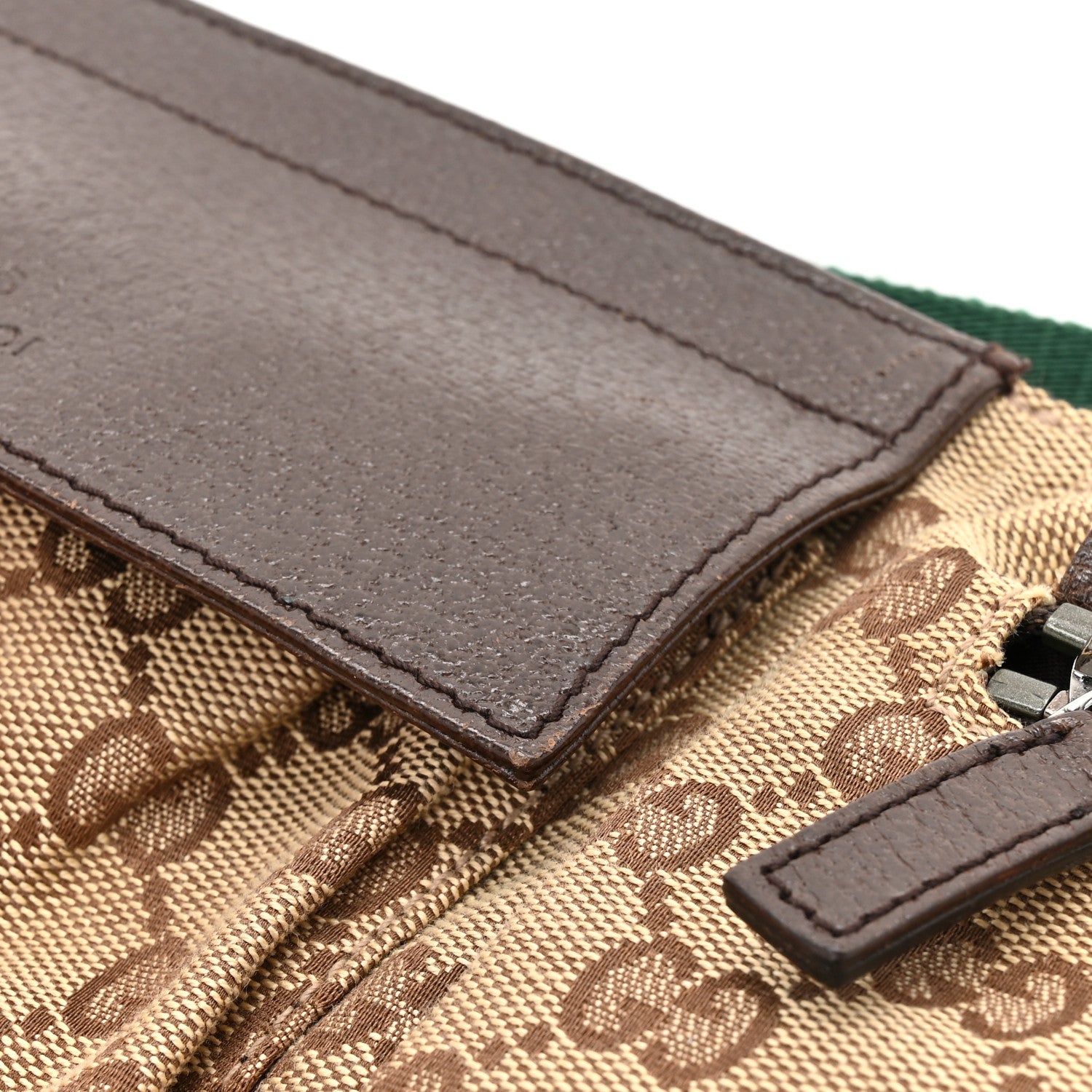 Gucci Monogram Web Belt Bag Dark Brown 12 of 12