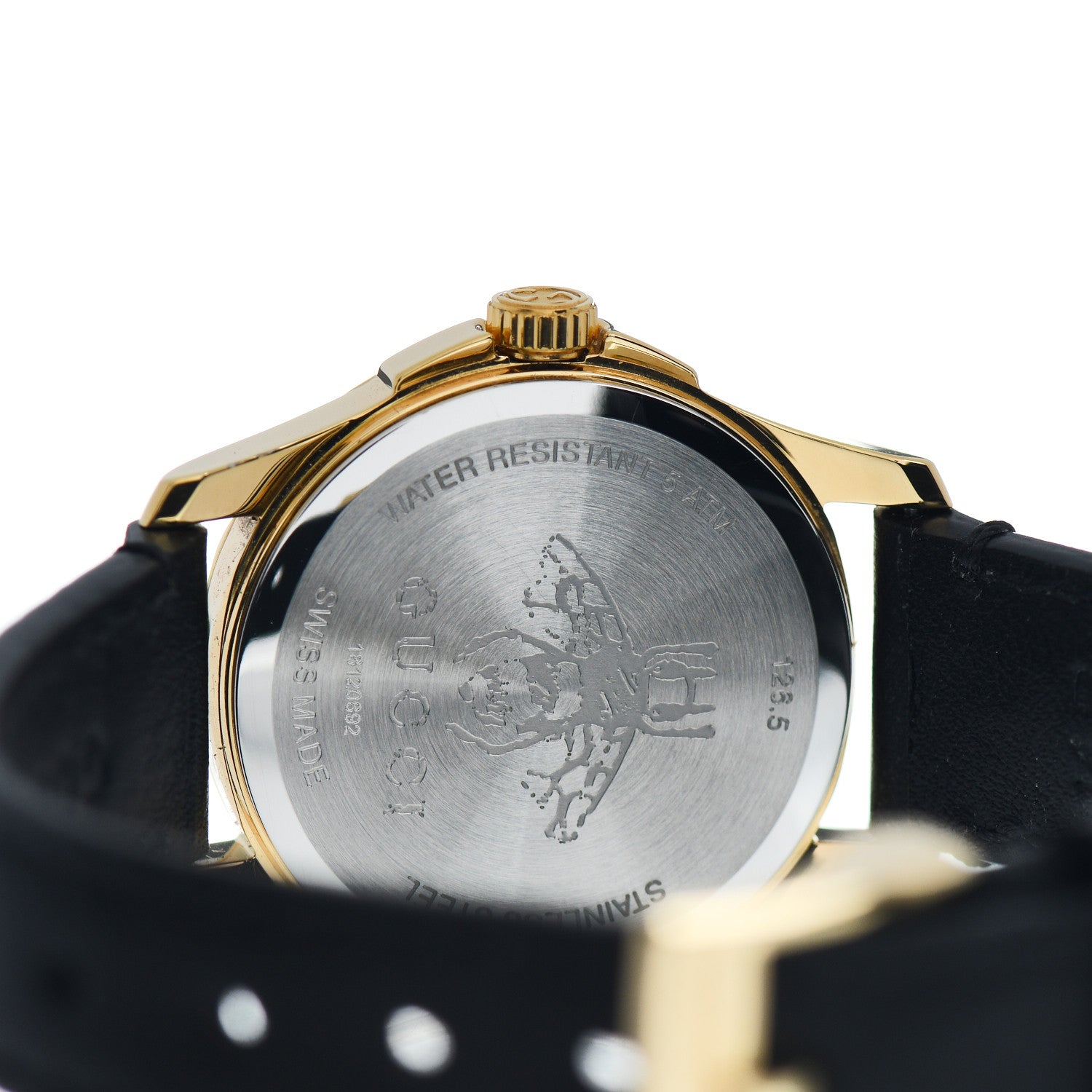 Gucci Stainless Steel Calfskin 27mm G-Timeless Quartz Watch Turquoise 4 of 5