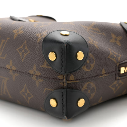 Louis Vuitton Monogram Petite Malle Souple Black 9 of 10
