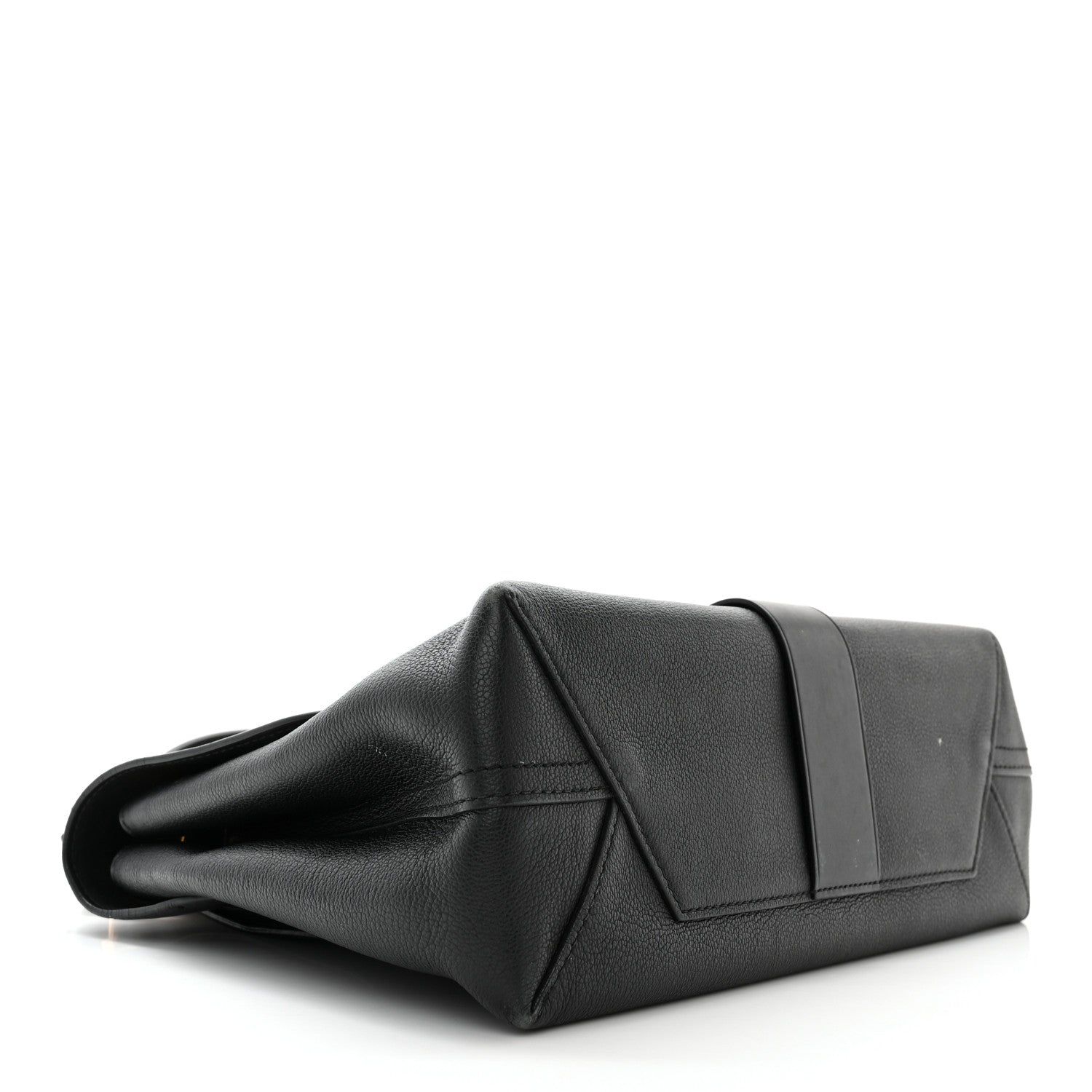 Louis Vuitton Calfskin Monogram Very One Handle Black 4 of 13