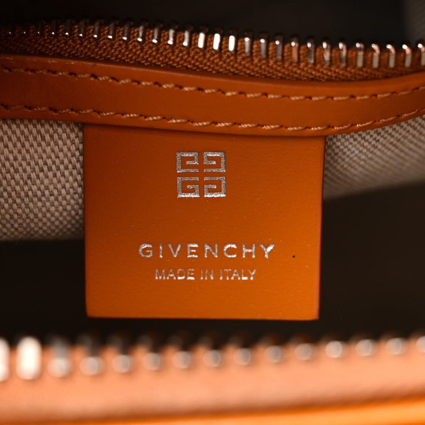 Shiny Lord Calfskin Mini Antigona Pumpkin