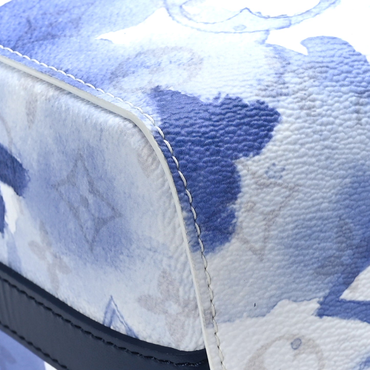Monogram Watercolor City Keepall Blue