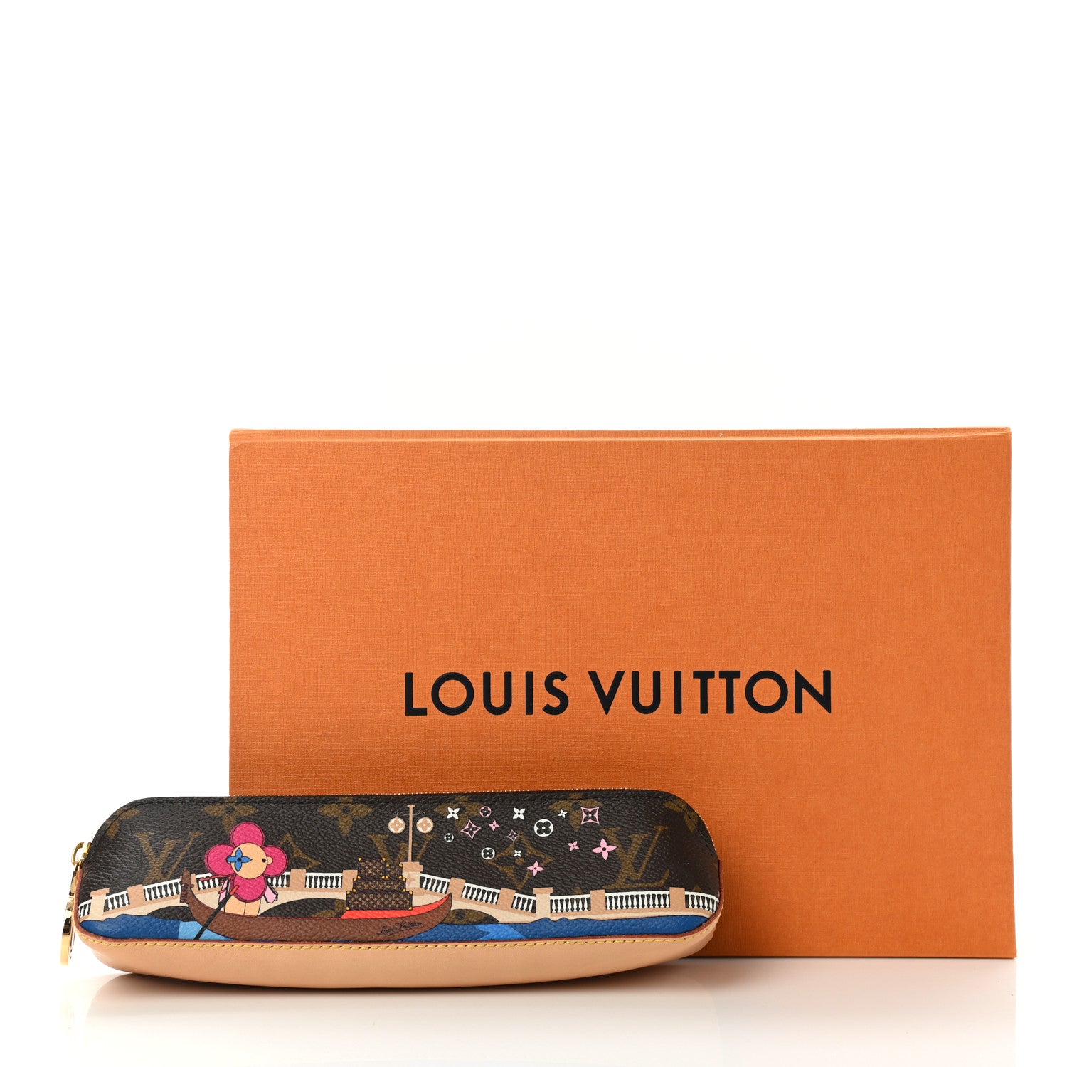 Louis Vuitton Monogram 2019 Christmas Animation Venice Elizabeth Pencil Pouch 9 of 9