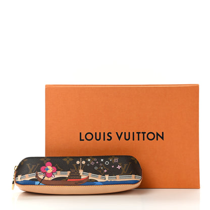Louis Vuitton Monogram 2019 Christmas Animation Venice Elizabeth Pencil Pouch 9 of 9