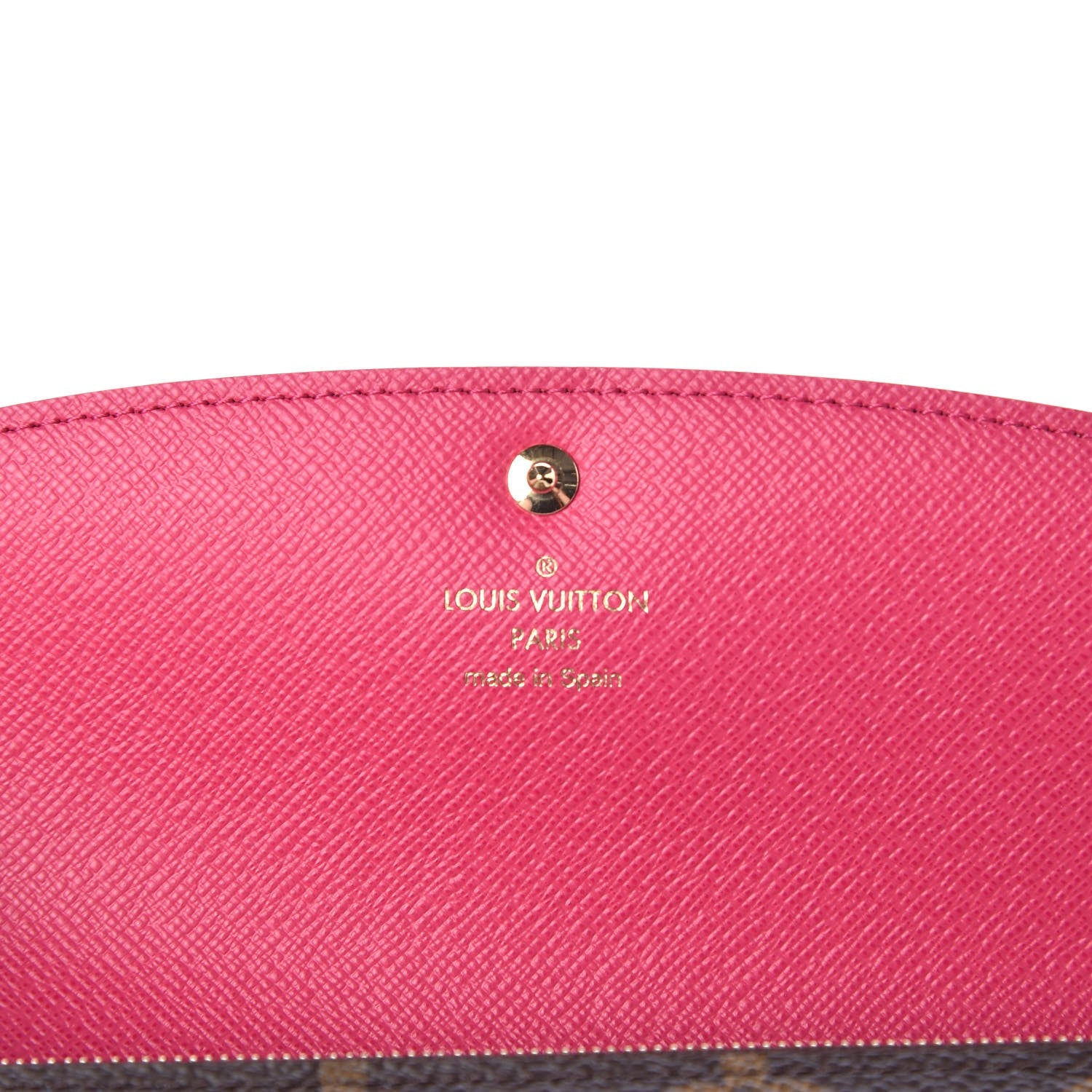 Louis Vuitton Monogram Bloom Flower Emilie Wallet 6 of 7