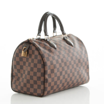 Louis Vuitton Damier Ebene Speedy 30 3 of 7