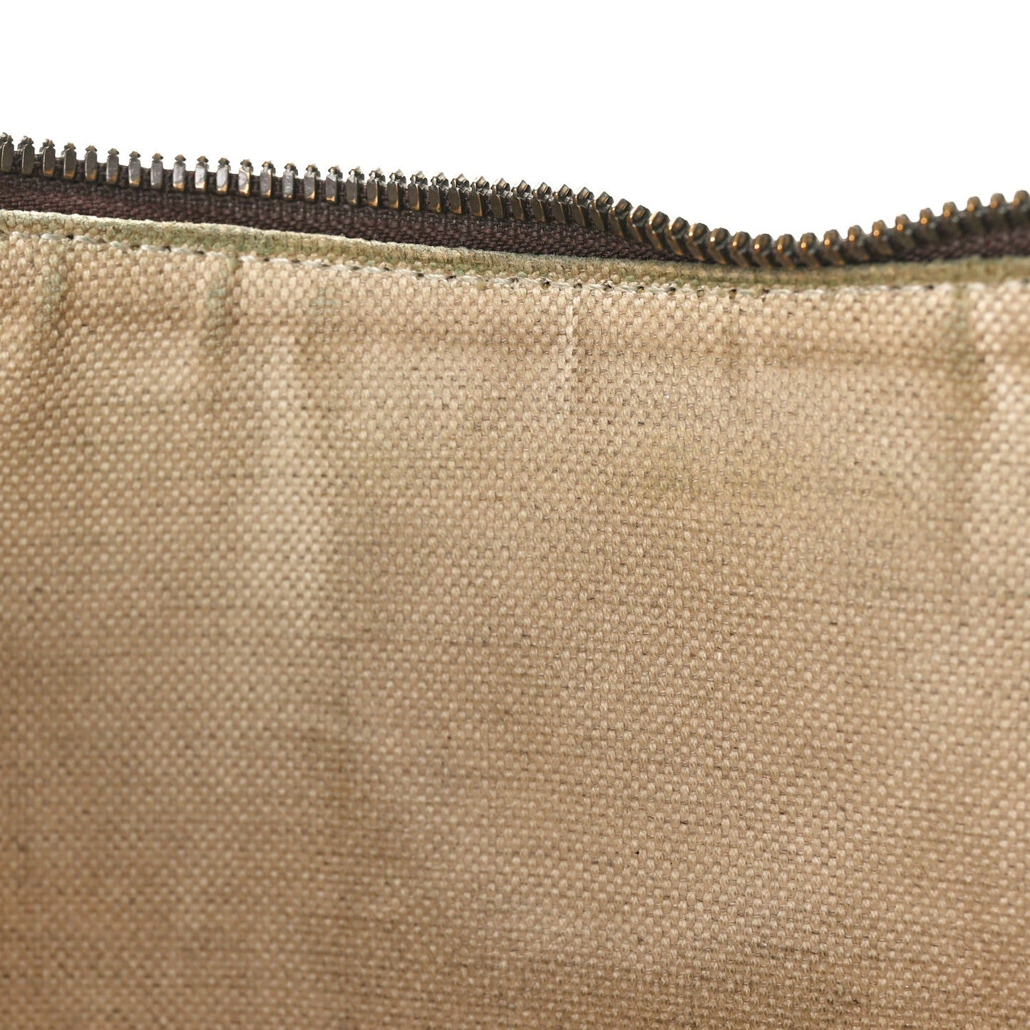 GG Supreme Monogram Web Small Ophidia Half Moon Hobo Brown