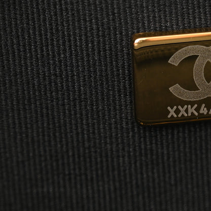 Chanel Tweed School Memory Small Top Handle Flap Black White 8 of 10