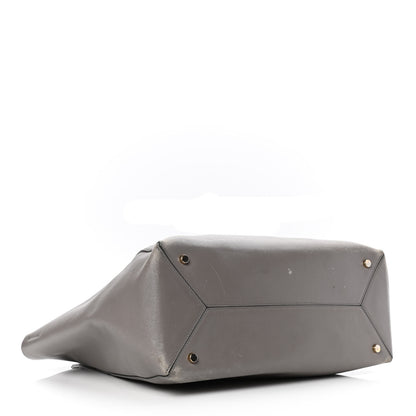 Lanvin Calfskin Trapeze Tote Grey 3 of 6