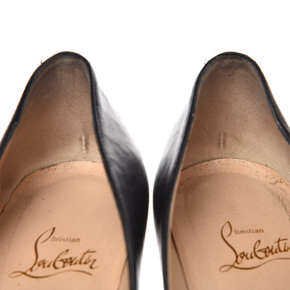 Christian Louboutin Calfskin Bruges 120 Pumps 40 Black 10 of 27