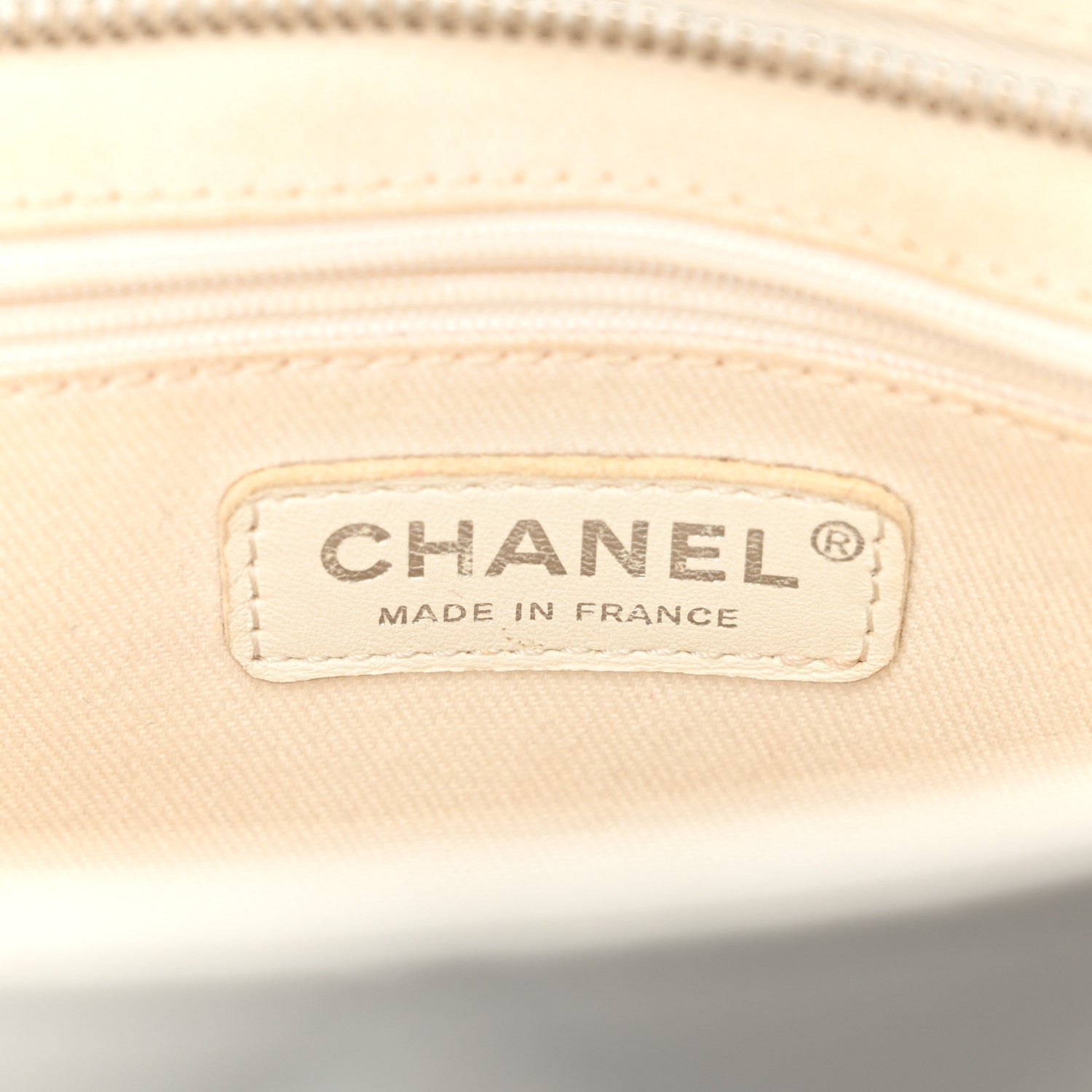 Chanel Caviar Quilted Medallion Tote White 6 of 12