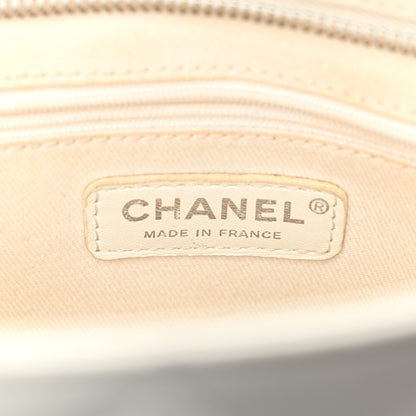 Chanel Caviar Quilted Medallion Tote White 6 of 12