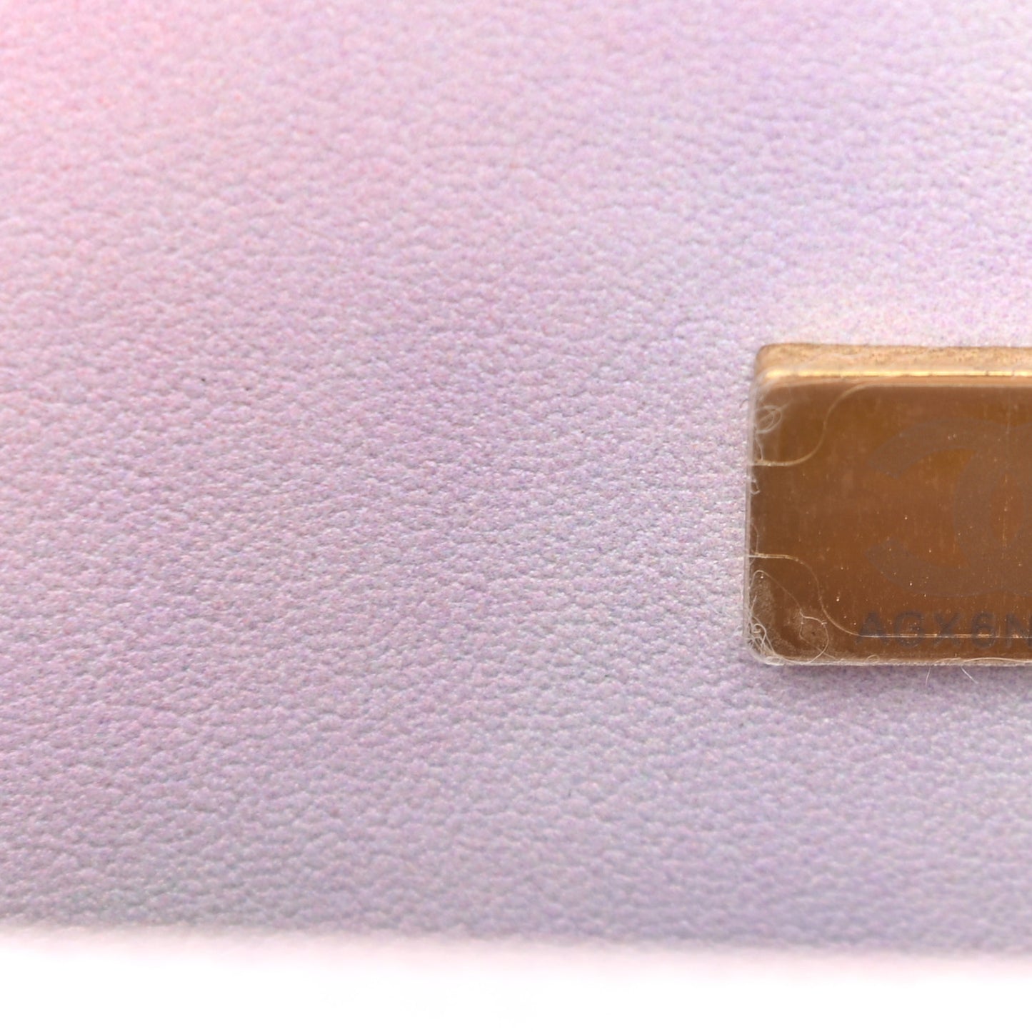 Lambskin Quilted Ombre Mini Top Handle Rectangular Flap Pink Multicolor