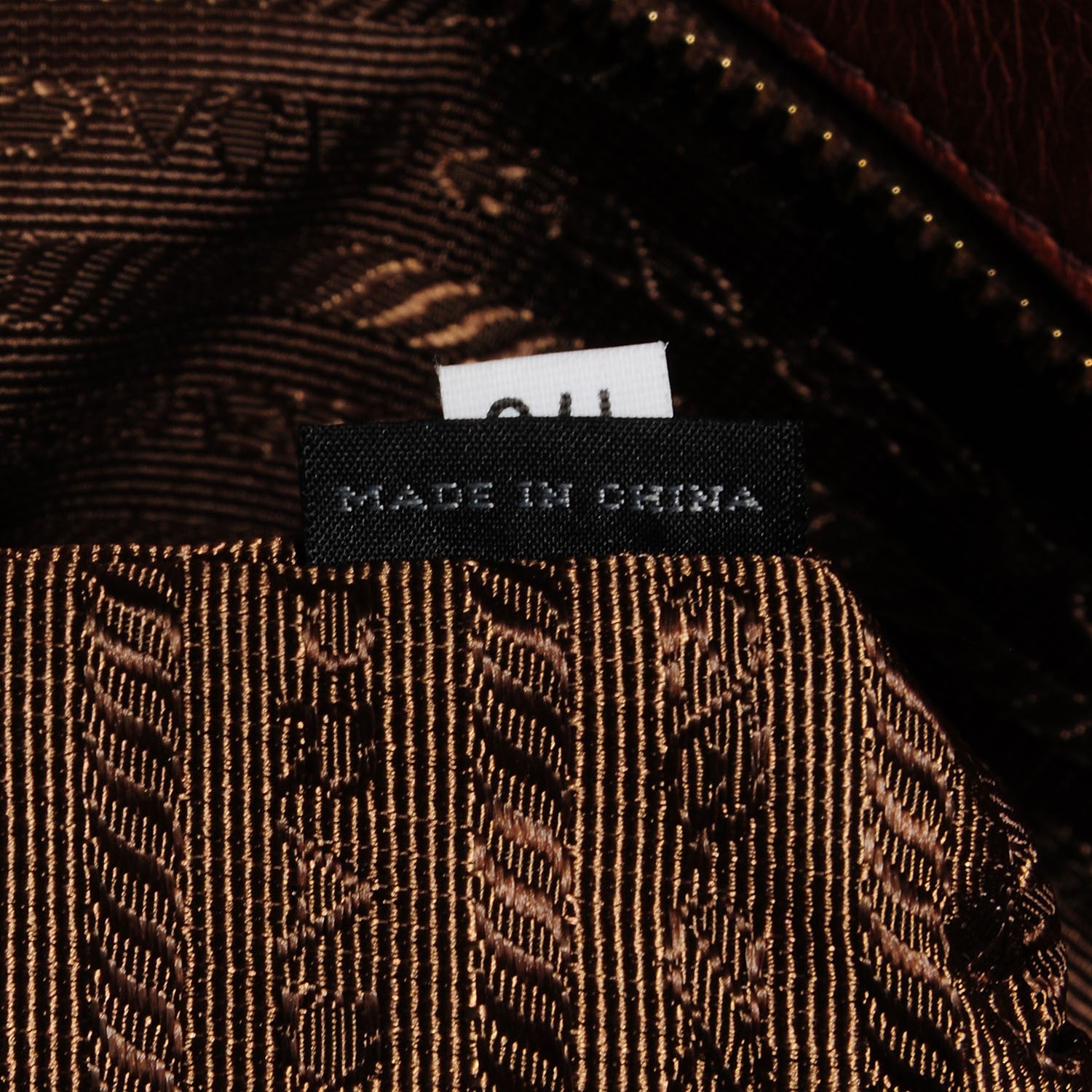 Prada Vitello Shine Tote Palissandro 7 of 11