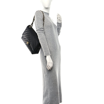 Chanel Caviar Quilted Maxi Single Flap Black 2 of 9