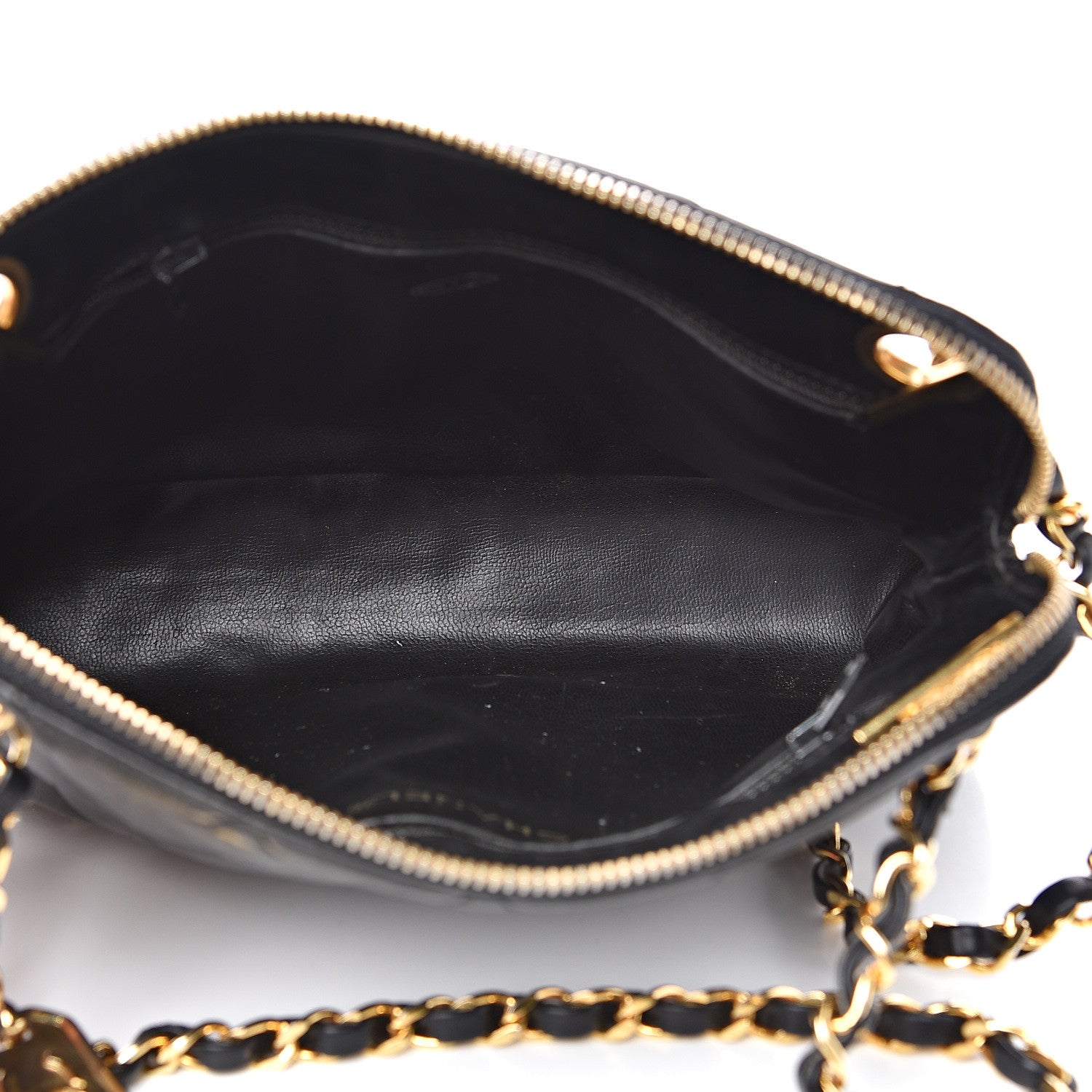Chanel Calfskin Quilted Small Shoulder Bag Black 4 of 12