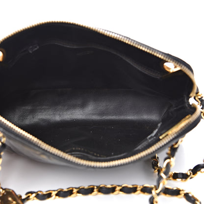 Chanel Calfskin Quilted Small Shoulder Bag Black 4 of 12