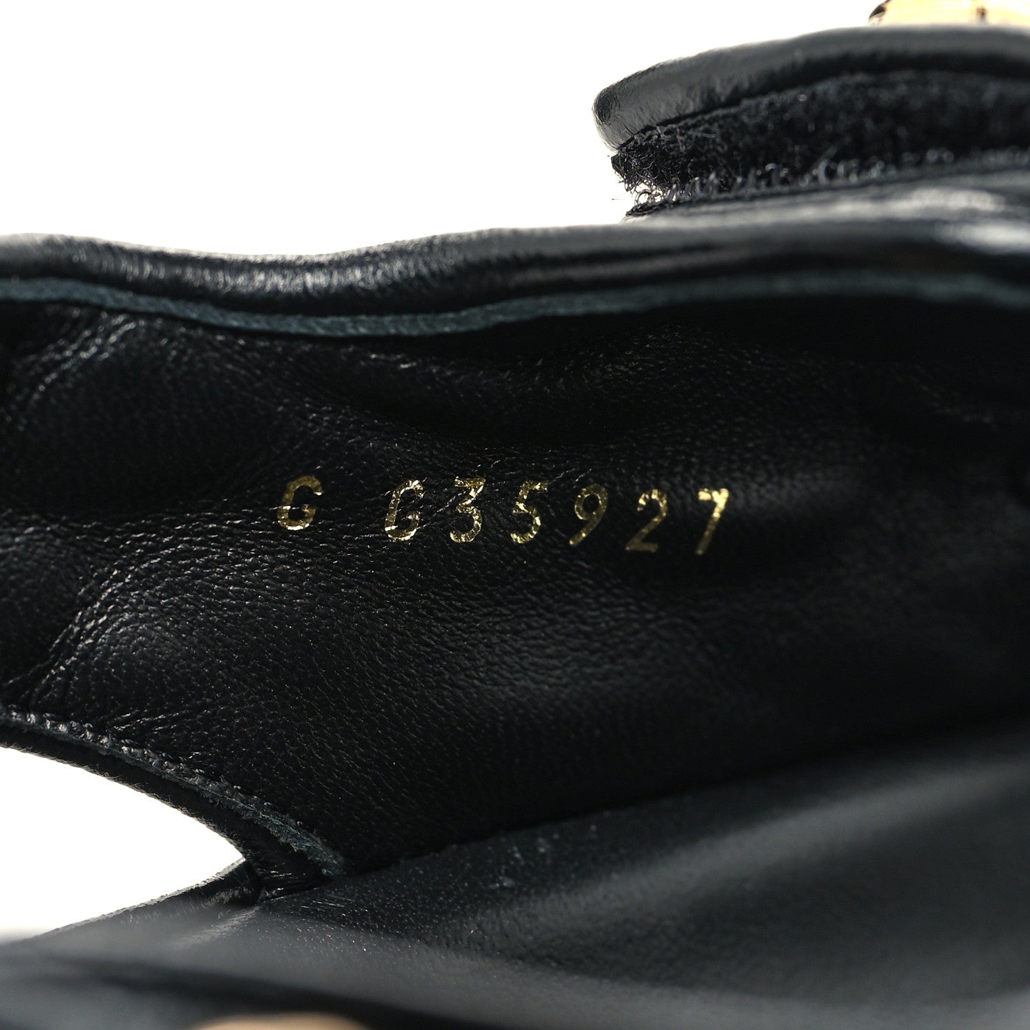 Chanel Shiny Calfskin Velcro Dad Sandals 38 Black 6 of 9