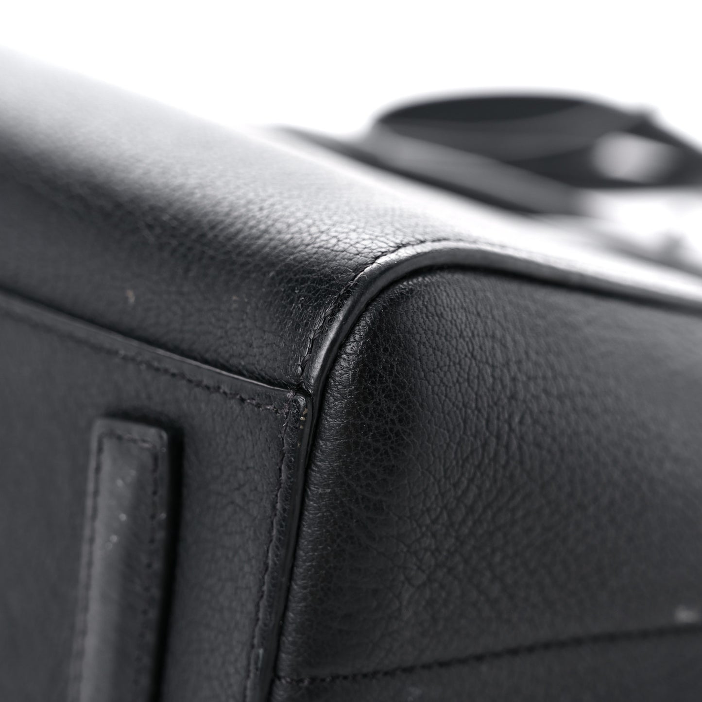 Sugar Goatskin Mini Antigona Black