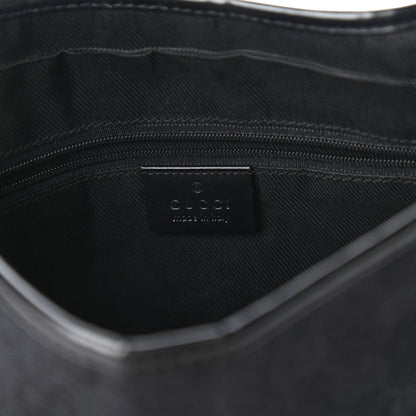 Gucci Monogram Small Jackie O Hobo Black 8 of 10