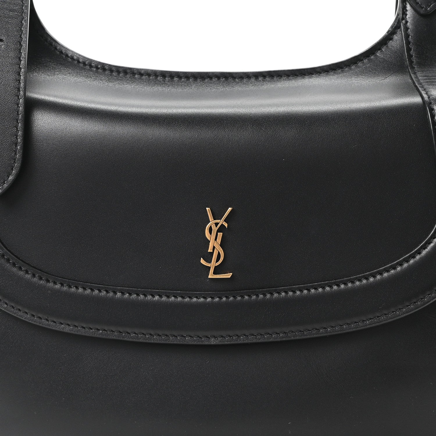 Saint Laurent Smooth Calfskin Small Charlie Shoulder Bag Black 8 of 10