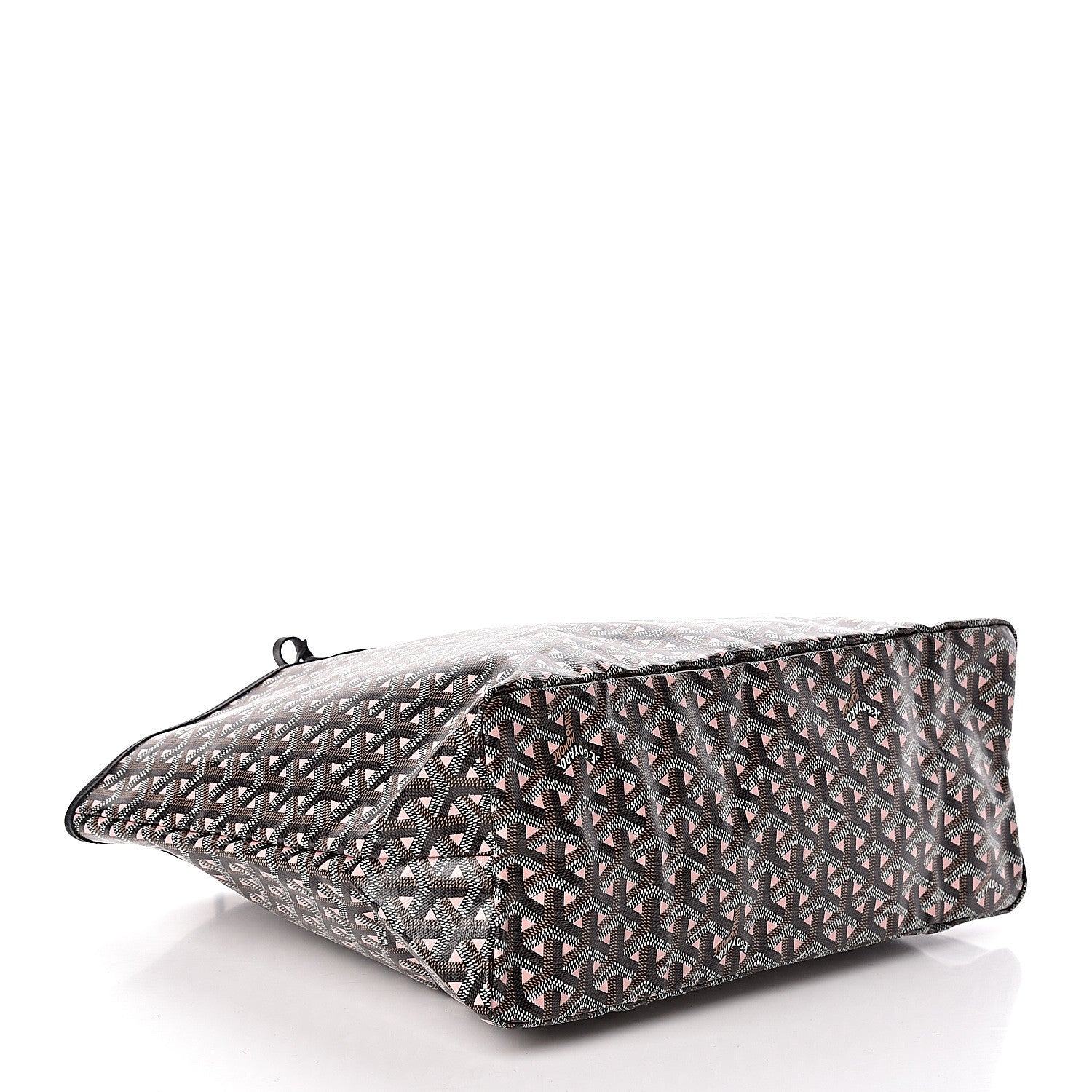 Goyard Goyardine Saint Louis Claire Voie PM Black Pink 5 of 11